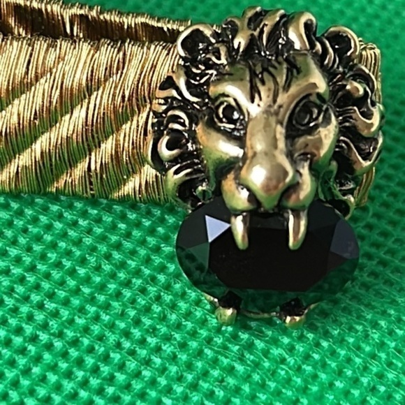 GUCCI NEW bracelet black stone authentic 100% - Picture 3 of 12